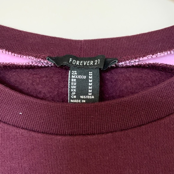 Cropped sweatshirt - Picture 2 of 4